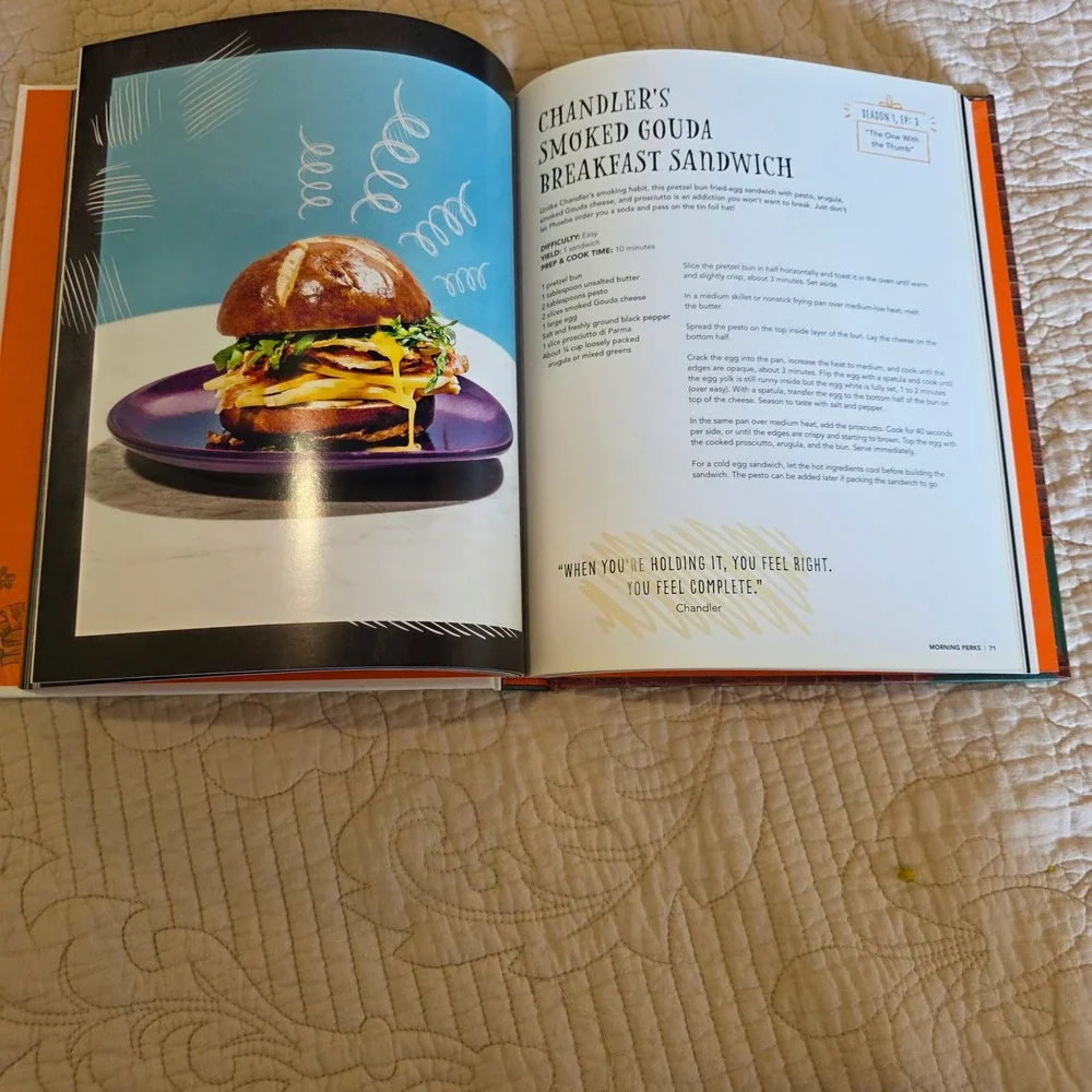 Friends TV Show Central Perk Official Cookbook & Guide to Adulting Journal Set